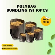 Polybag Bundling Economy Package (Contents 10 pcs) Size 18x18cm