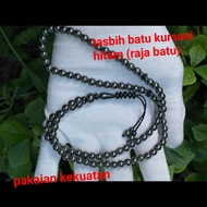 tasbih batu kursani hitam (raja batu asli)