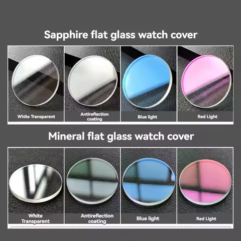 For Casio GA2100 GAB2100 GA-2100 GA-B2100 Watch Mineral Flat glass Crystal Sapphire Glass Mask Lens 