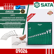 Sata 09026/09027 Metric Combination Wrench Set SPANNER SET QUALITY