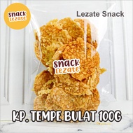 Keripik Tempe Malang Bulat 100gr Murah / Kripik Tempe Malang Original / Kripik Tempe Ngawi Asli Tren