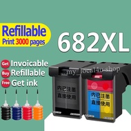Compatible HP 682XL HP682XXL HP 682 Ink Cartridge Refill Ink Cartridge for 2775,2776,2777,2779,4100,
