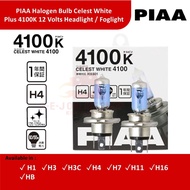 PIAA Halogen Bulb Celest White Plus 4100K 12V Headlight/Foglight / H1, H3, H3C, H4, H7, H11, H16, HB