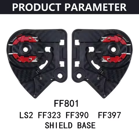 For LS2 helmet FF801 FF323 FF390 FF397 Lens Base Accessories Exterior Helmets Tools Motorcycle Visor