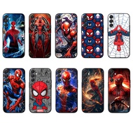 Samsung F06 F16 F56 M06 M16 M56 5G S25 PRO Ultra edge 5G Spider-Man Soft black TPU phone case
