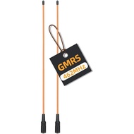 ABBREE AR-771C GMRS Antena (462-467MHz) 15.3 inci Fleksibel Whip Antena SMA-Wanita untuk Baofeng UV-