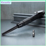 Kesoto Small Pneumatic Needle Scaler with 12 Anti-Slip Air Needle Scaler Efficient Rust Remover Tool