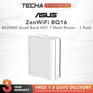 ASUS ZenWiFi BQ16 | BE25000 Quad Band WiFi 7 Mesh Router (1 Pack / 2 Pack)