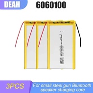 -6060100 3.7V 5000mAh Lithium Rechargeable Battery  For GPS PSP DVD PAD Power Bank Tablet PC Digital
