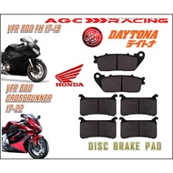 HONDA DISC BRAKE PADS VFR 800 FH 17-19 VFR 800 CROSS RUNNER 17-22 BEST QUALITY