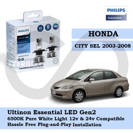 Philips New Ultinon Essential LED Bulb Gen2 6500K H4 Set for H/D City SEL 2003 - 2008