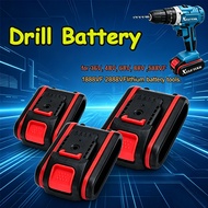 Rechargeable Lithium Drill Battery suitable for 36V, 48V, 68V, 88V ，588VF 1888VF 2888VF lithium batt