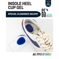 Heel Cup Gel Support Arch Support Insole Heel Pad/ Plantar Fasciitis Arch Support Insole
