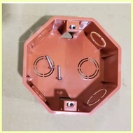 ⊠ ☇◑ 웃 DREAM  25pcs. PVC JUNCTION BOX with SCREW or 25 pcs. JUNCTION COVER GOLDEN EAGLE BRAND