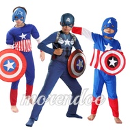 Captain America Marvel Superhero Kids Costume [READY STOCK]