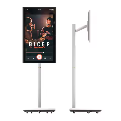 32 Inch Portable All-in-one Android Lcd Touch Screen Display Wireless Mobile Wifi Battery Build Smar