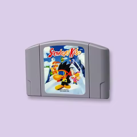 Link 007 For N64 Game Snowboard Kids 1 2 Cartridge USA NTSC & EUR PAL Version for Nintendo 64 Consol