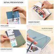 Password Keeper Book with Colorful Alphabetical Tabs and Two Bookmarks, for Seniors 8.4X5.9Inch, Int