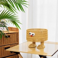Living Room Bread Rattan Minions Cute Woven Basket Fruit Kitchen Desktop Egg Snacks Wholesale Storag
