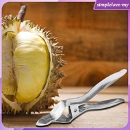 [Simple] Stainless Steel Durian Opener Clamp Rustproof Pliers Durian Peel Breaking Tool for Cooking Household Tool Supplies