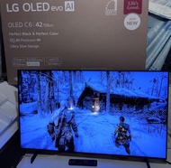 42吋 LG OLED evo AI C6 型號OLED42C6PCA