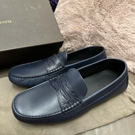葆蝶家鞋 鱷魚皮 豆豆鞋 休閒鞋  牛皮Bottega Veneta Bv 經典 男裝 size 43