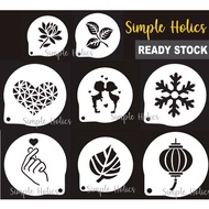 3" Bread Stencil / Cake Stencil / Bread Mould / Bread Pattern / Cake Pattern / Flour Stencil / Coffee Powder Stencil