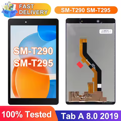 Screen Replacement for Samsung Galaxy Tab A 8.0 (2019) SM-T290 SM-T295 Lcd Display Digital Touch Scr