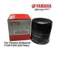 Original Yamaha 69J-13440-04 Oil Filter for Engine Yamaha F150 - F250 Outboard