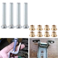 Door Hinge Pin Repair Kit Hinge Pins and Bushing Kit For 1997-2005 Nissan Navara D22 Frontier UTE Pi
