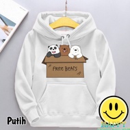 We bare bear Hoodie Cute bear Kids Hoodie