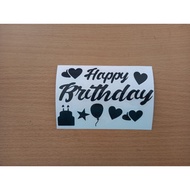 CUSTOM PVC Balloon Sticker CUTTING PVC Balloon Sticker/