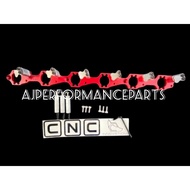 TOYOTA 1JZ-GTE 2JZ-GTE VVTI NON VVTI CNC INNOVATIONS COP AUDI R8 COIL ADAPTOR ANODIZED RED