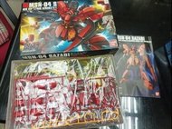 高達模型 HG 144 GUNDAM 紅 BANDAI SAZABI MSN04