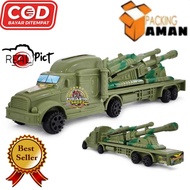 OCT6112 CHILDREN'S TOY MILITARY TRUCK ROCKET MISSILE TRANSPORT TRUCK/