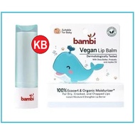 [11.09.26] KBS Bambi Baby Vegan Lip Balm 4gr | Moisturizing Baby Lips