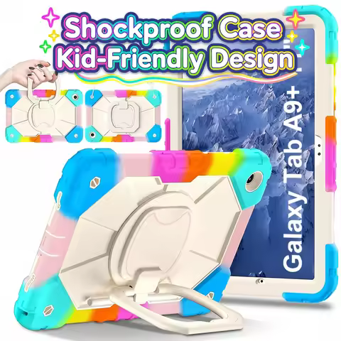 Case For Samsung Galaxy Tab A9 Plus A9 A8 A7 Lite Heavy Duty Shockproof Kids Tablets Cover For Samsu