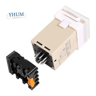 AC 220V 5A Programmable Double Delay Relay Device Tool DH48S-S