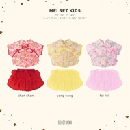 BOHOPANNA - MEI SET KIDS - Girls' Chinese New Year Clothes SET - Chinese New Year Clothes 女童小香风 女童套裝