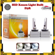 HID Xenon Light Bulb - D3R - 4300K / 5000K / 6000K - 35w - Mentol ( 2 pcs )