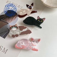 Cartoon Cute Cat Hair Claw Clip Sweet Girls Hair Clip Accessories Hair R0q8