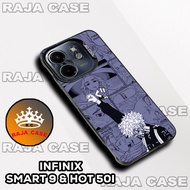 Case hp INFINIX SMART 9 & HOT 50I/Softcase Silicone/RC43/Motif ANIME/Softcase INFINIX SMART 9 & HOT 