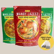 Maqlubah Mix Combo 3 Pek Rempah Nasi Arab Mandy & Maqlubah Lazeez Ummi Fiq