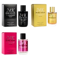 ORI 24K Pure Gold & Pink & Black EDP Perfume For Women 100MI