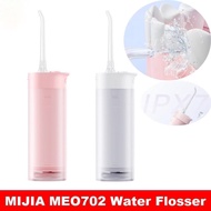 WD NEW XIAOMI MIJIA MEO702 Portable Waterpulse for Teeth Whitening Water Thread Flosser Tooth Cleane