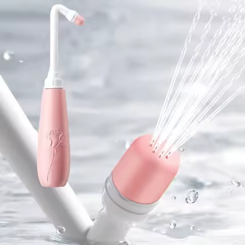 Personal Cleaner 500ml Portable Bidet Sprayer Ergonomic Soft Handheld Bidet Spray Nozzle Hand Held A