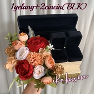 Hantaran Kahwin Petak/Bekas Cincin & Gelang/Gubahan hantaran cincin siap gubah/HantaranMaskahwin