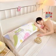 Evaahome  Extra Thick & Long Double Pillowcase -  Body Pillow Cover with Hidden Zipper (100cm, 120cm