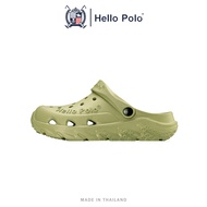 Hello Polo รองเท้าหัวโตผู้หญิง รองเท้าผู้หญิง แบบรัดส้น วัสดุ EVA พื้นหนานุ่ม รองเท้าhello polo กันล