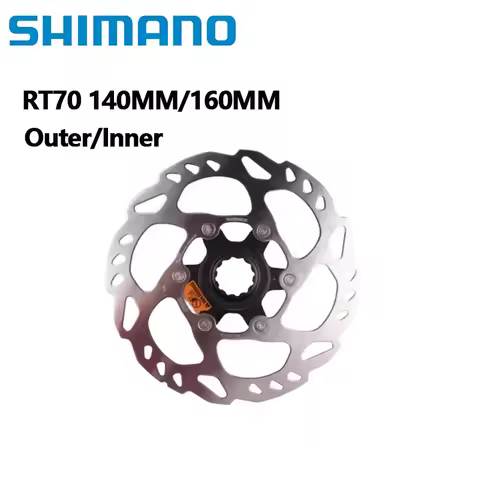 Shimano Rotor RT70 Disc Brake Rotor 140mm 160mm 180mm 203mm Cenetr Lock Disc Brake Rotors Deliver Po